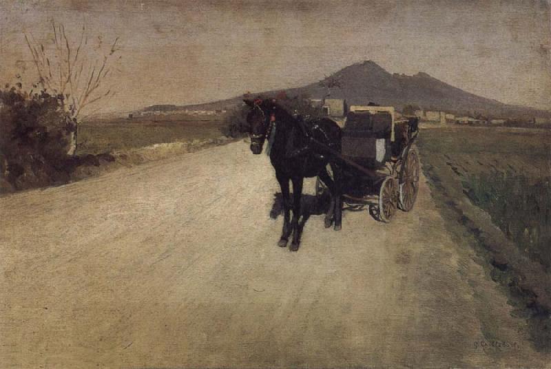 Gustave Caillebotte Road oil painting picture